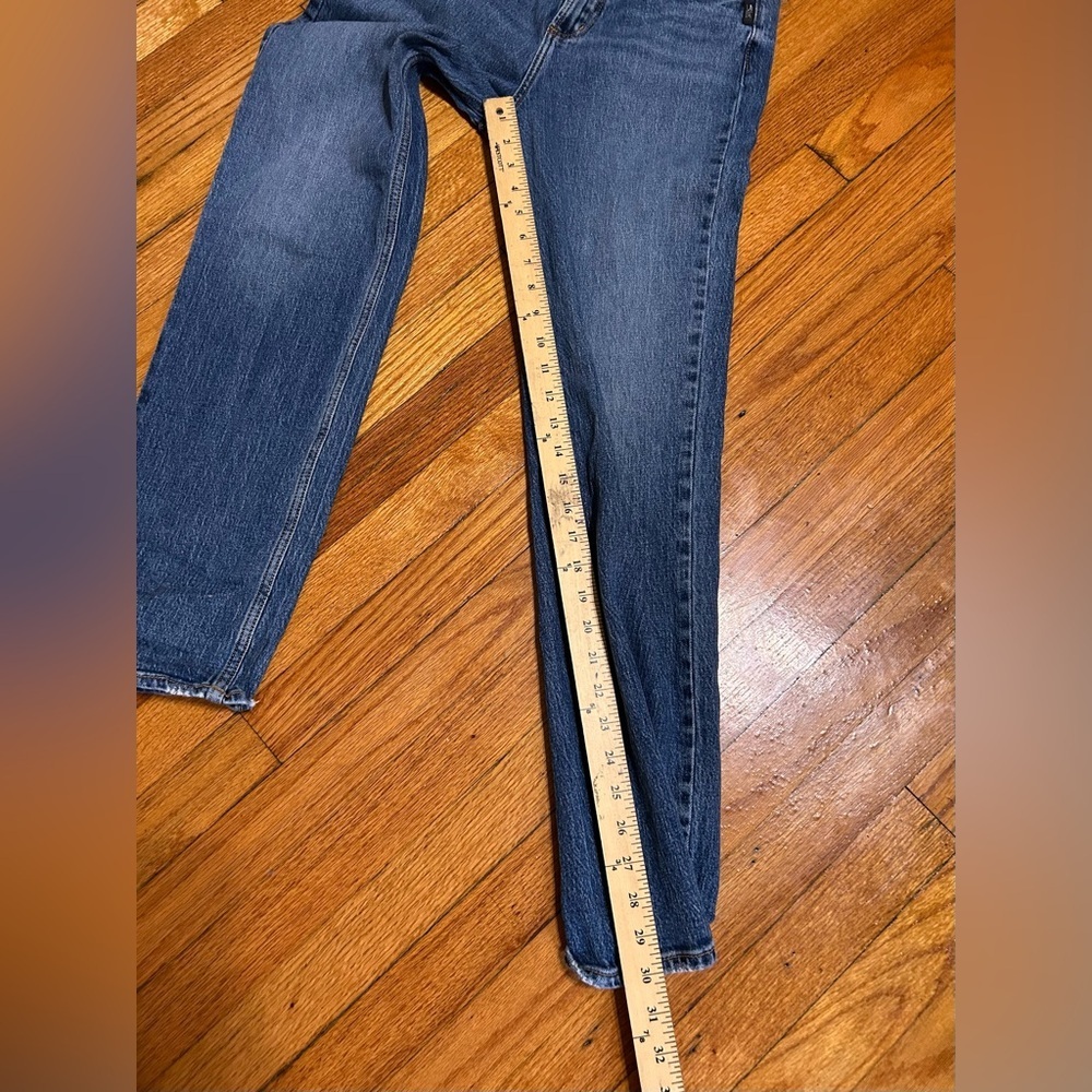 SILVER Highly Desirable High Rise Straight Leg Jeans Size 24 - Picture 5 of 11